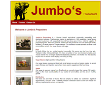 Tablet Screenshot of jumbosprepackers.co.za